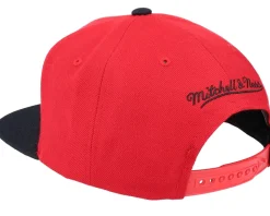 Chicago Bulls Team 2 Tone 2.0 Red/Black Snapback - Mitchell & Ness