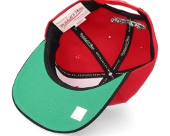 Chicago Bulls Team 2 Tone 2.0 Red/Black Snapback - Mitchell & Ness
