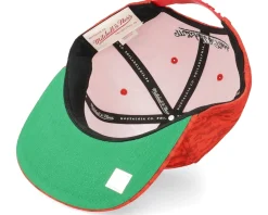 Chicago Bulls Team Digi Camo Red Snapback - Mitchell & Ness