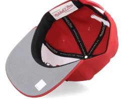 Chicago Bulls Team Ground 2.0 Red Snapback - Mitchell & Ness
