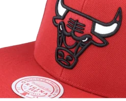 Chicago Bulls Team Ground 2.0 Red Snapback - Mitchell & Ness