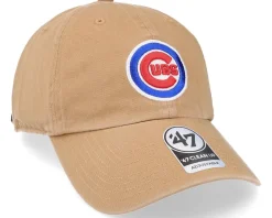 Chicago Cubs MLB Clean Up Camel Dad Cap - 47 Brand