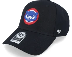 Chicago Cubs Mvp Black/Red Adjustable - 47 Brand