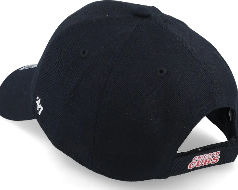 Chicago Cubs Mvp Black/Red Adjustable - 47 Brand