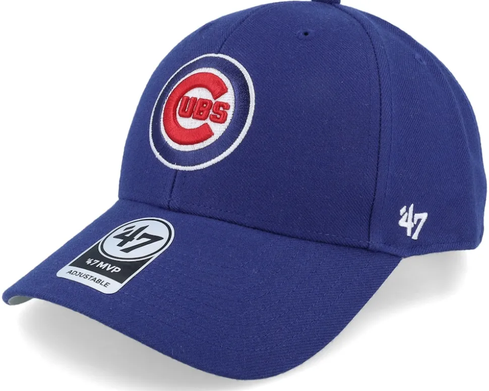 Chicago Cubs Mvp Dark Royal Adjustable - 47 Brand