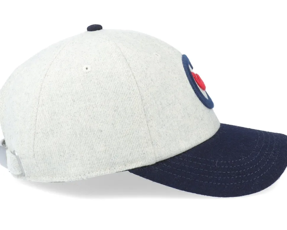 Chicago Whales Archive Legend Ivory & Navy Dad Cap - American Needle