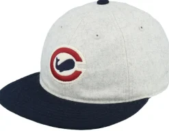 Chicago Whales Statesman Ivory/Navy Snapback - American Needle