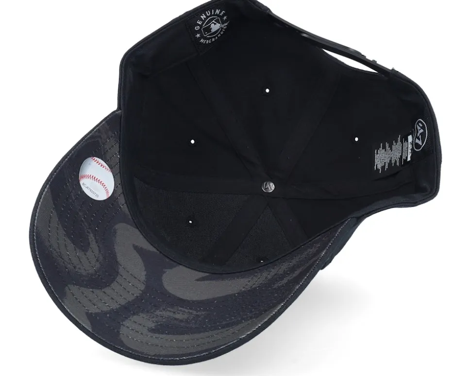 Chicago White Sox Freeform Snap Mvp Black Adjustable - 47 Brand