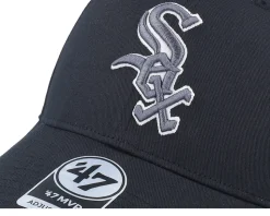 Chicago White Sox Freeform Snap Mvp Black Adjustable - 47 Brand