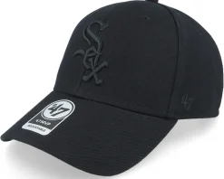 Chicago White Sox Mvp Black/Black Adjustable - 47 Brand