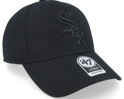Chicago White Sox Mvp Black/Black Adjustable - 47 Brand