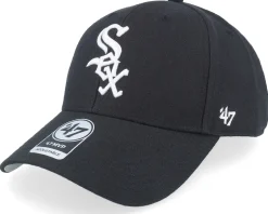 Chicago White Sox Mvp Black Adjustable - 47 Brand