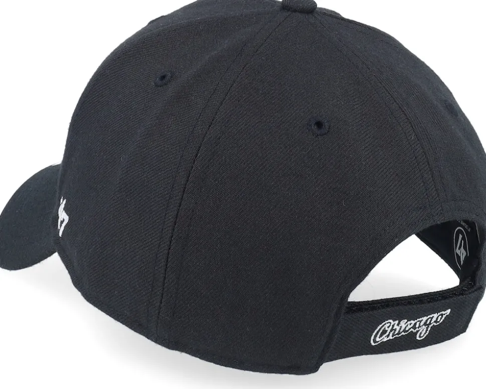 Chicago White Sox Mvp Black Adjustable - 47 Brand