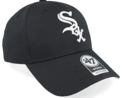 Chicago White Sox Raised Basic Mvp Black/White Adjustable - 47 Brand