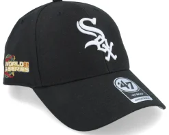 Chicago White Sox Sure Shot Mvp Black Adjustable - 47 Brand