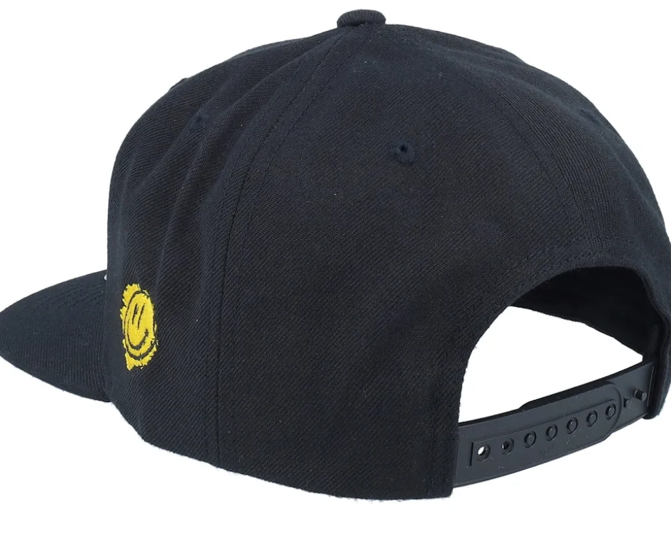 Chichago 3d Script Black Snapback - Lucid Smile