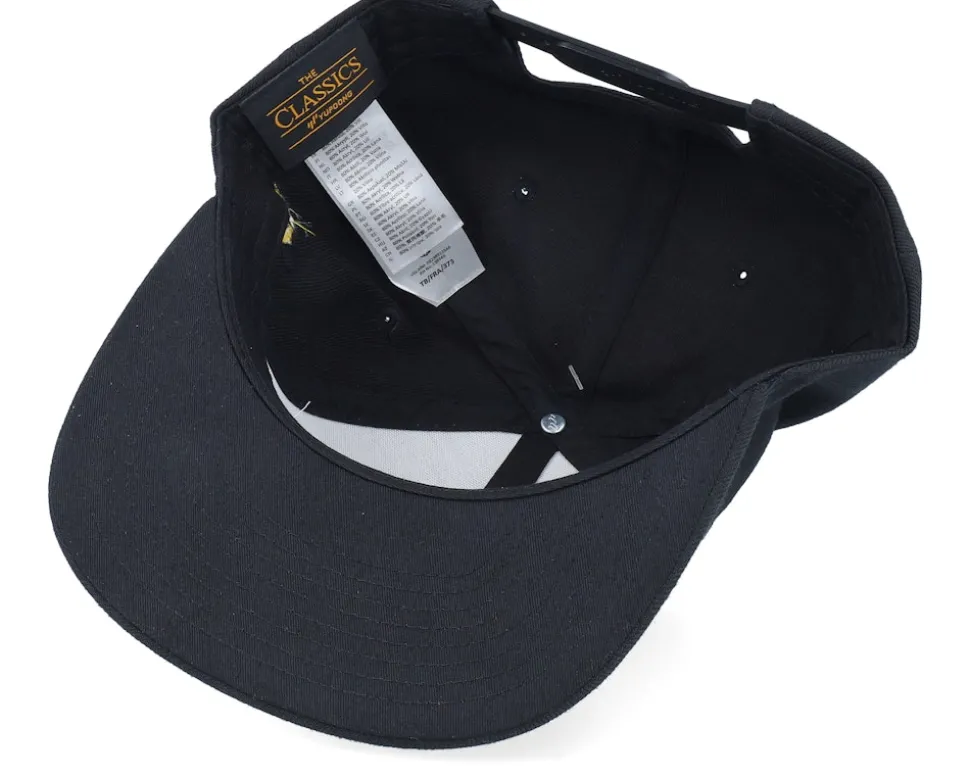 Chichago 3d Script Black Snapback - Lucid Smile