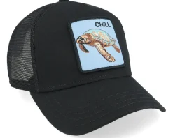 Chill Sea Turtle Black A-Frame Trucker - Goorin Bros.