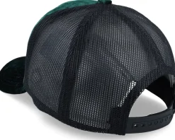 Chinese Dragon Gold Patch Velvet Green/Black - Calza Pennello