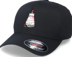 Christmas Tree Cat Black Flexfit - Iconic