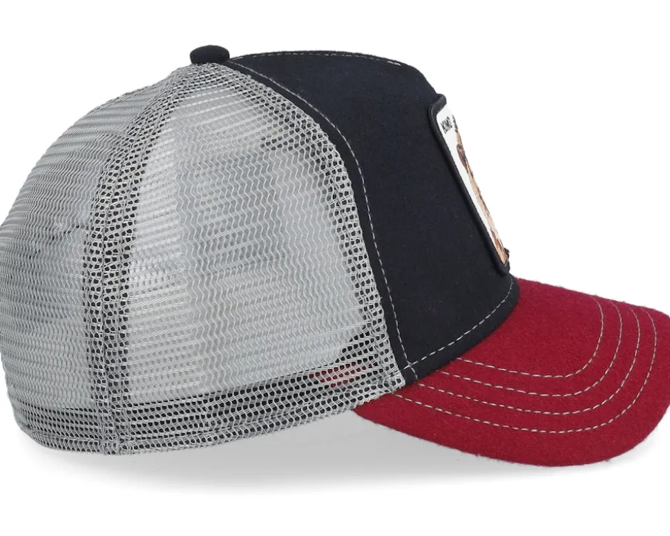 Circwool Of Life Core Black/Grey/Red Trucker - Goorin Bros.