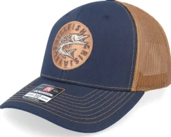 Cirkel Grisjävel 112 Split Navy/Caramel Trucker - Skillfish