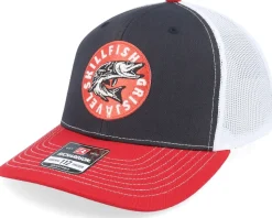 Cirkel Grisjävel 112 Tri Black/White/Red Trucker - Skillfish