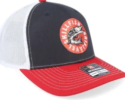 Cirkel Grisjävel 112 Tri Black/White/Red Trucker - Skillfish