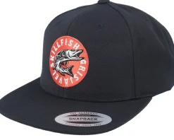 Cirkel Grisjävel Black Snapback - Skillfish