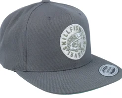 Cirkel Grisjävel Classic Dark Grey Snapback - Skillfish