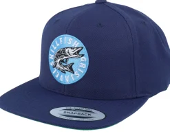 Cirkel Grisjävel Classic Navy Snapback - Skillfish