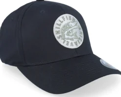 Cirkel Grisjävel Wooly Combed Black Flexfit - Skillfish