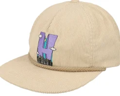 City H Corduroy Natural Snapback - HUF