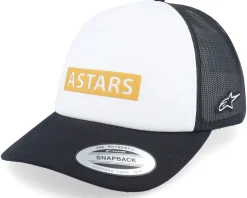 Clarified Foam Hat White/Black Trucker - Alpinestars