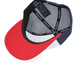 Clarified Foam Hat White/Navy/Red Trucker - Alpinestars