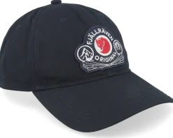 Classic Badge Black Dad Cap - Fjällräven