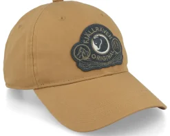 Classic Badge Cap Buckwheat Brown Dad cap - Fjällräven