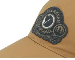 Classic Badge Cap Buckwheat Brown Dad cap - Fjällräven