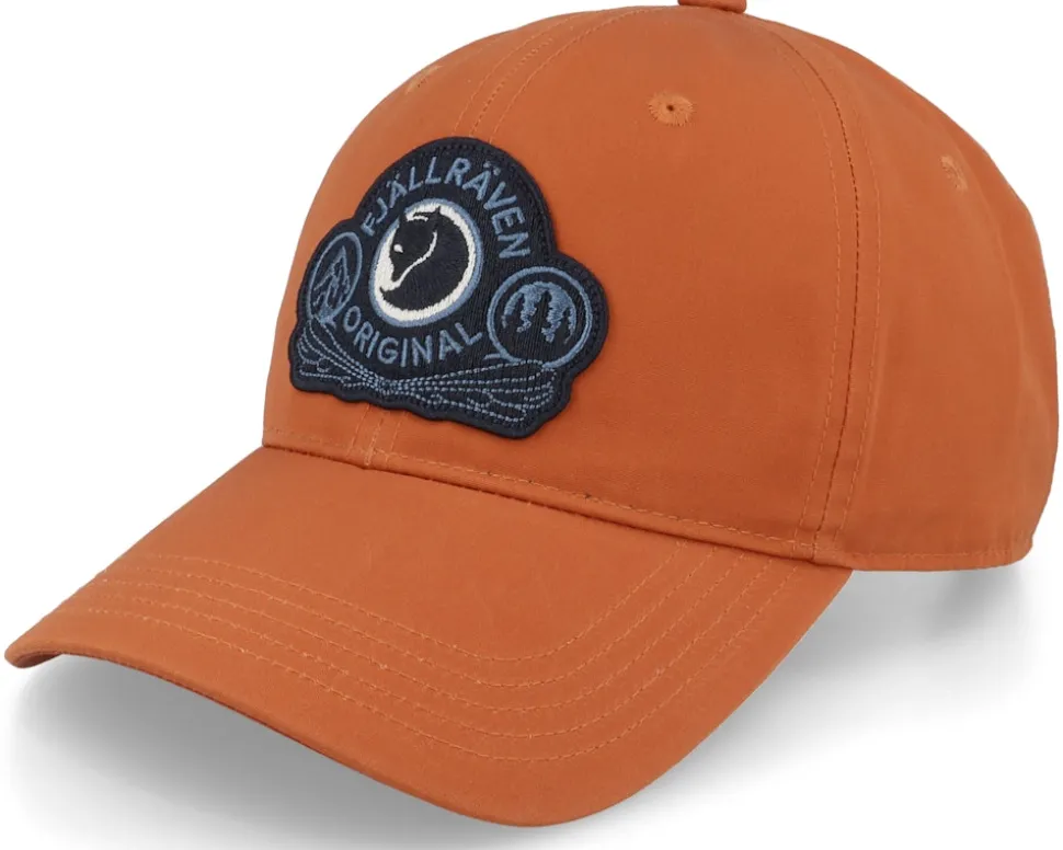 Classic Badge Cap Buckwheat Brown Dad cap - Fjällräven