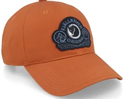 Classic Badge Cap Terracotta Brown Dad Cap - Fjällräven
