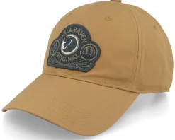 Classic Badge Cap Terracotta Brown Dad Cap - Fjällräven