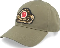 Classic Badge Cap Terracotta Brown Dad Cap - Fjällräven