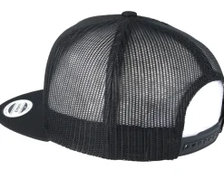 Classic Black A-Frame Trucker - Yupoong