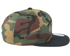 Classic Camo/Black Snapback - Yupoong