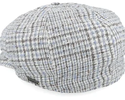 Classic Cap Light Blue Newsboy Flat Cap - Wigéns