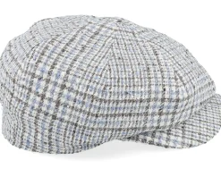 Classic Cap Light Blue Newsboy Flat Cap - Wigéns