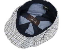 Classic Cap Light Blue Newsboy Flat Cap - Wigéns