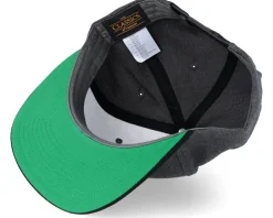 Classic Charcoal/Black Snapback - Yupoong