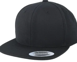 Classic Charcoal/Black Snapback - Yupoong