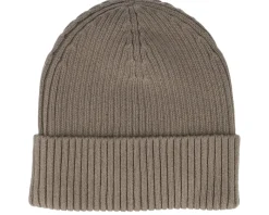 Classic Cotton Rib Beanie Brindle Cuff - Calvin Klein